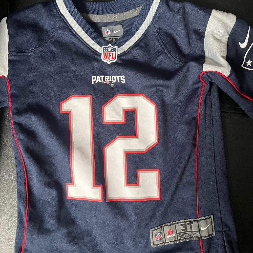 Tom Brady toddler jersey Nike New England patriots 3T nfl